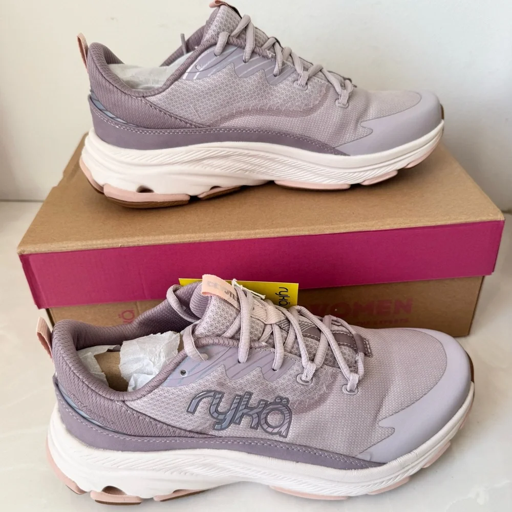 Ryka Devoted RS Lilac Walking Sneaker 8.5 Wide - Picture 8 of 16